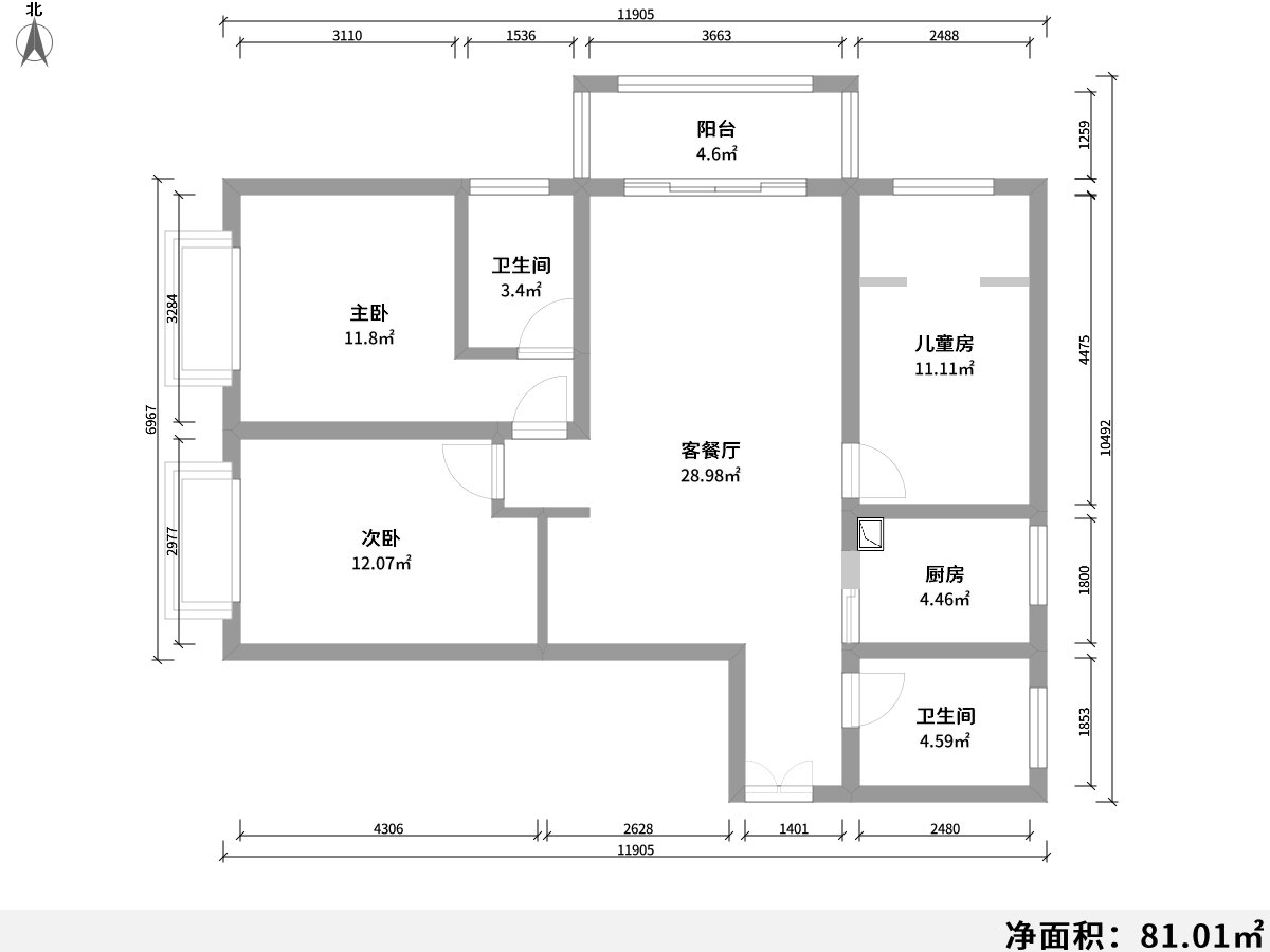 平面图